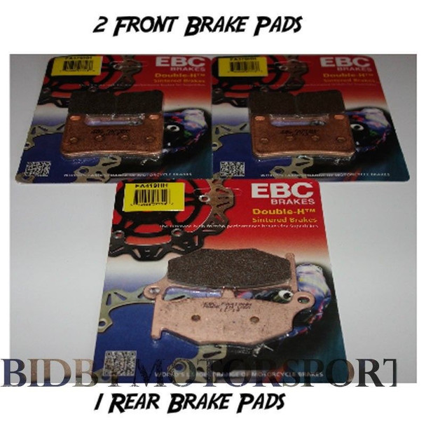 EBC Brake Pads Front, Rear Honda Cbr600rr Cbr 600rr 07-15 FA390 FA436HH