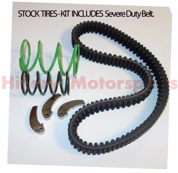 EPI Utility Clutch Kit Stock Tires W/Severe Duty Belt Rzr 800 09-14 WE436670
