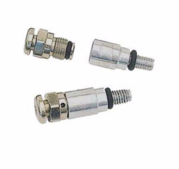 Fork Air Bleeder Valves Ktm 43mm 48mm Wp Forks Silver M4 x 0.7mm