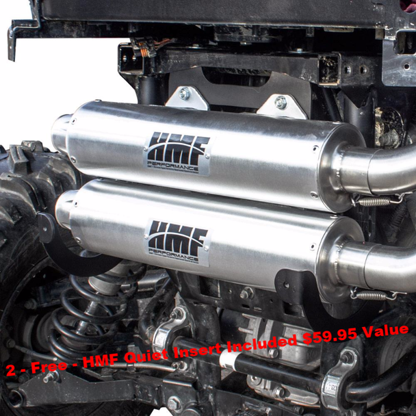 HMF Performance Series Dual Full Exhaust Polaris RZR 900S 900 S Eps 2015-2016