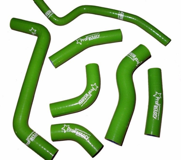 Kx250f Kx 250f Radiator Hose Kit Pro Factory Hoses Green 2009-2016