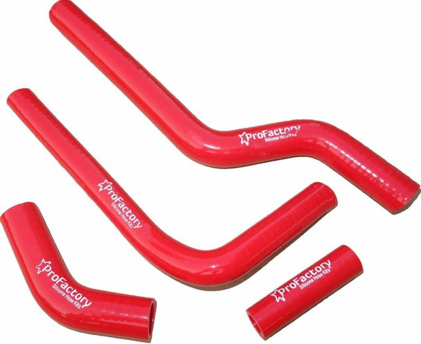 Pro Factory Hoses Kx250f Kx 250f Rmz250 Rmz 250 2004 Radiator Hose Kit Red