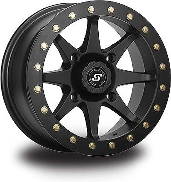 Sedona Storm Beadlock Wheel Black Sz 14x7, 4/156, 4+3 - A86B-47056-43S