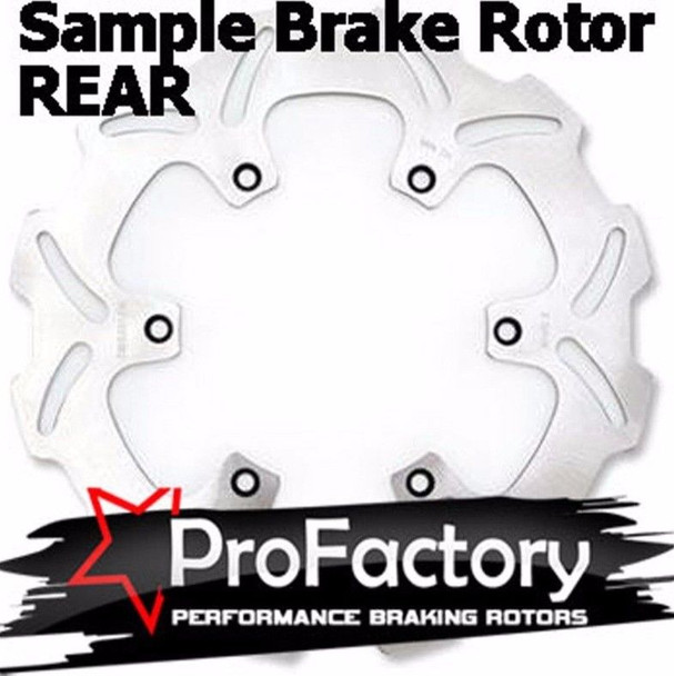 Suzuki Drz400sm 05-16 Rear Brake Rotor Disc Pro Factory Braking