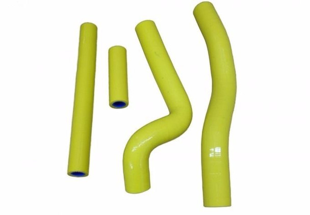 Suzuki Rm125 Rm 125 Radiator Hose Kit Pro Factory Hoses Yellow 2001-2007