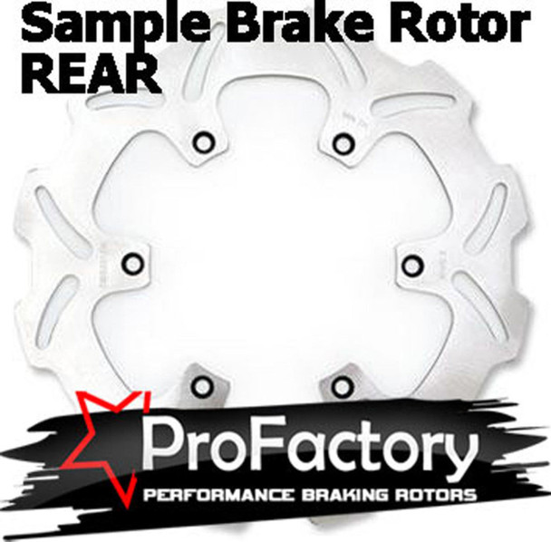 Suzuki Rm65 Rm 65 Rear Brake Rotor Disc Pro Factory Braking 2003 2004 2005 New