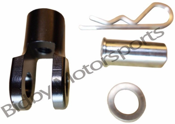 Yamaha YZ250F YZ450F Rear Brake Clevis Billet BLACK 2003-2012