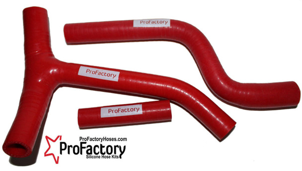 Yz250f Yz 250f Radiator Y Hose Kit Pro Factory Red 2010 2011 2012 2013 New