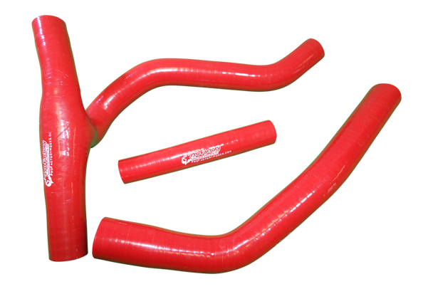 Silicone Radiator Hose Kit Pro Factory Hoses Yamaha YZ450F 2014-2017 Red