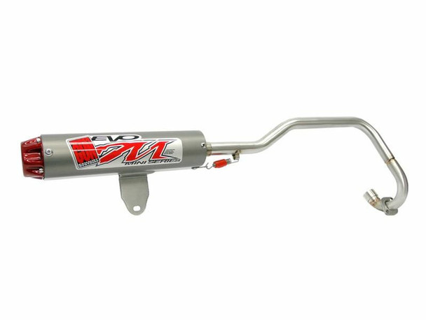 10-2573 Big Gun Exhaust Evo Mini Full Pipe System Yamaha Yfz50 17-19