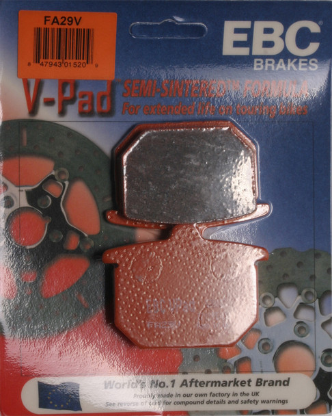 EBC Brake Pads V-Series Honda GL1100 Gold Wing 1980-1983 FA29V