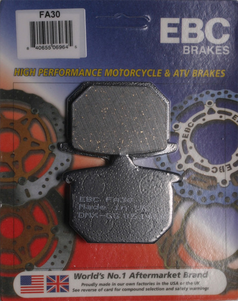 EBC Brake Pads Honda CB750F Super Sport 1979-1980 FA30