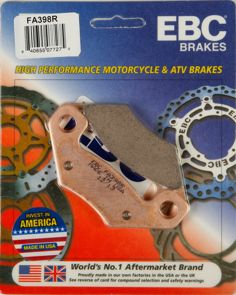 EBC Brake Pads Can-Am DS 450X Mx 2009-2015 FA398R