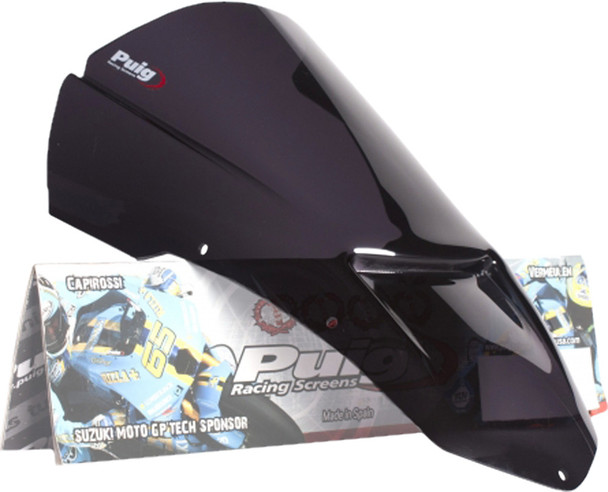 Puig Windscreen Racing Dark Smoke Aprilia Tuono 1000R 2006-2010 4110F