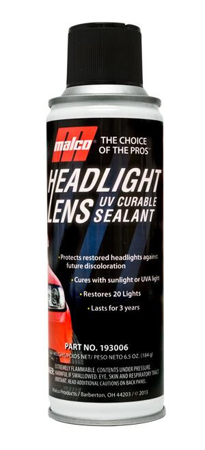 Headlight Lens UV Curable Sealant (193006)