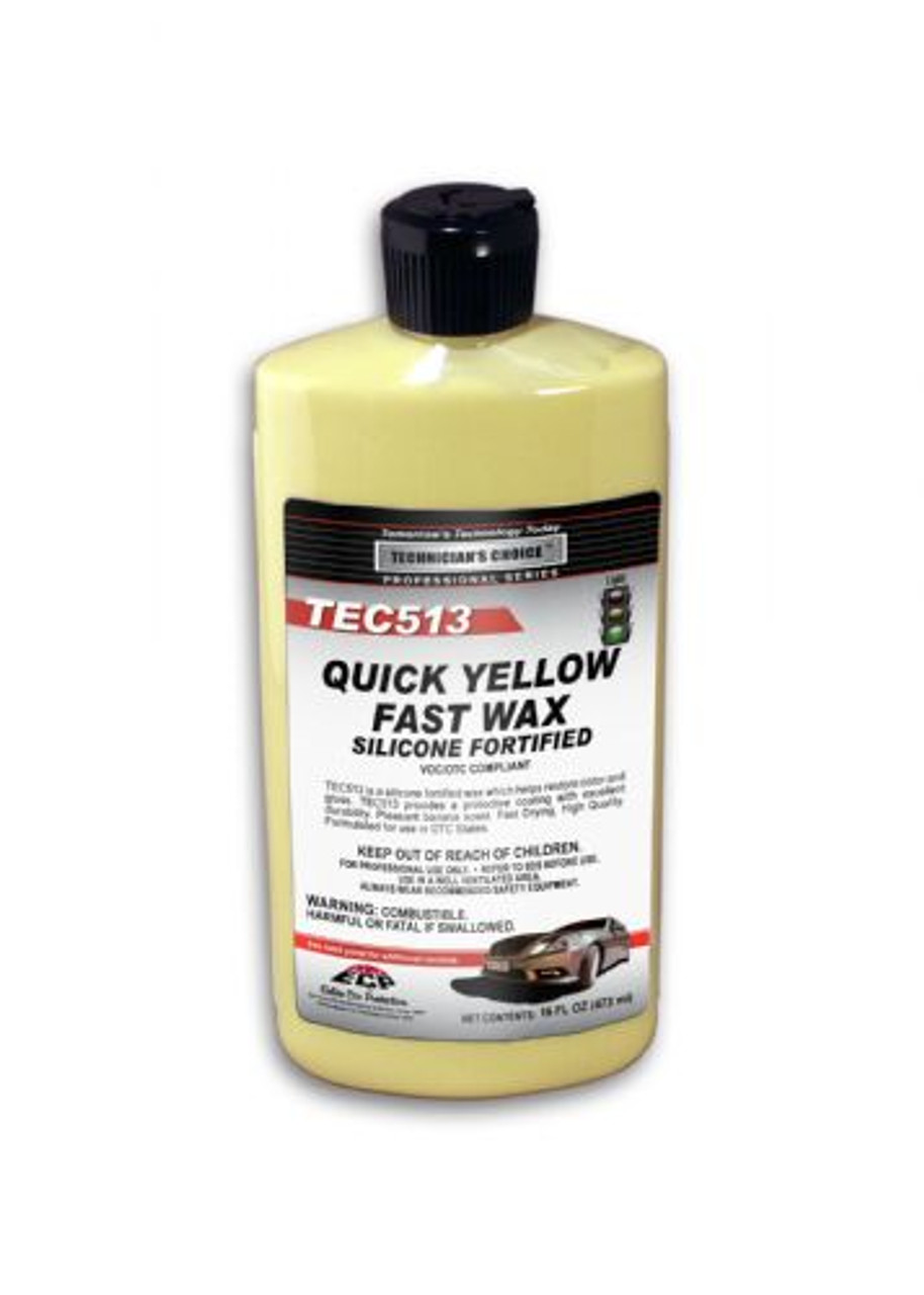 Technicians Choice TEC513 Quick Yellow Fast Wax – Pal Automotive