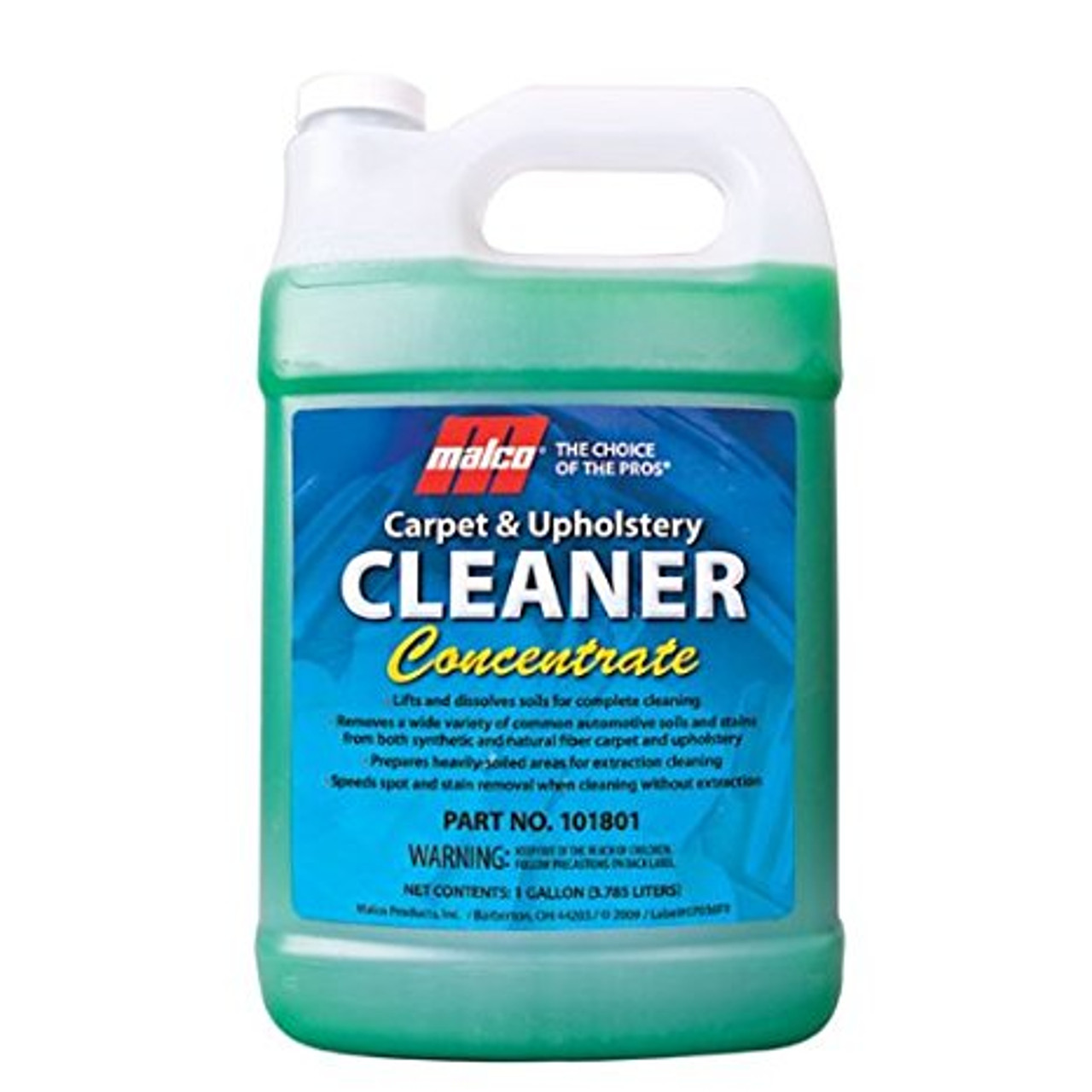 Malco Carpet and Upholstery Cleaner Concentrate Removes Ground-in SOI