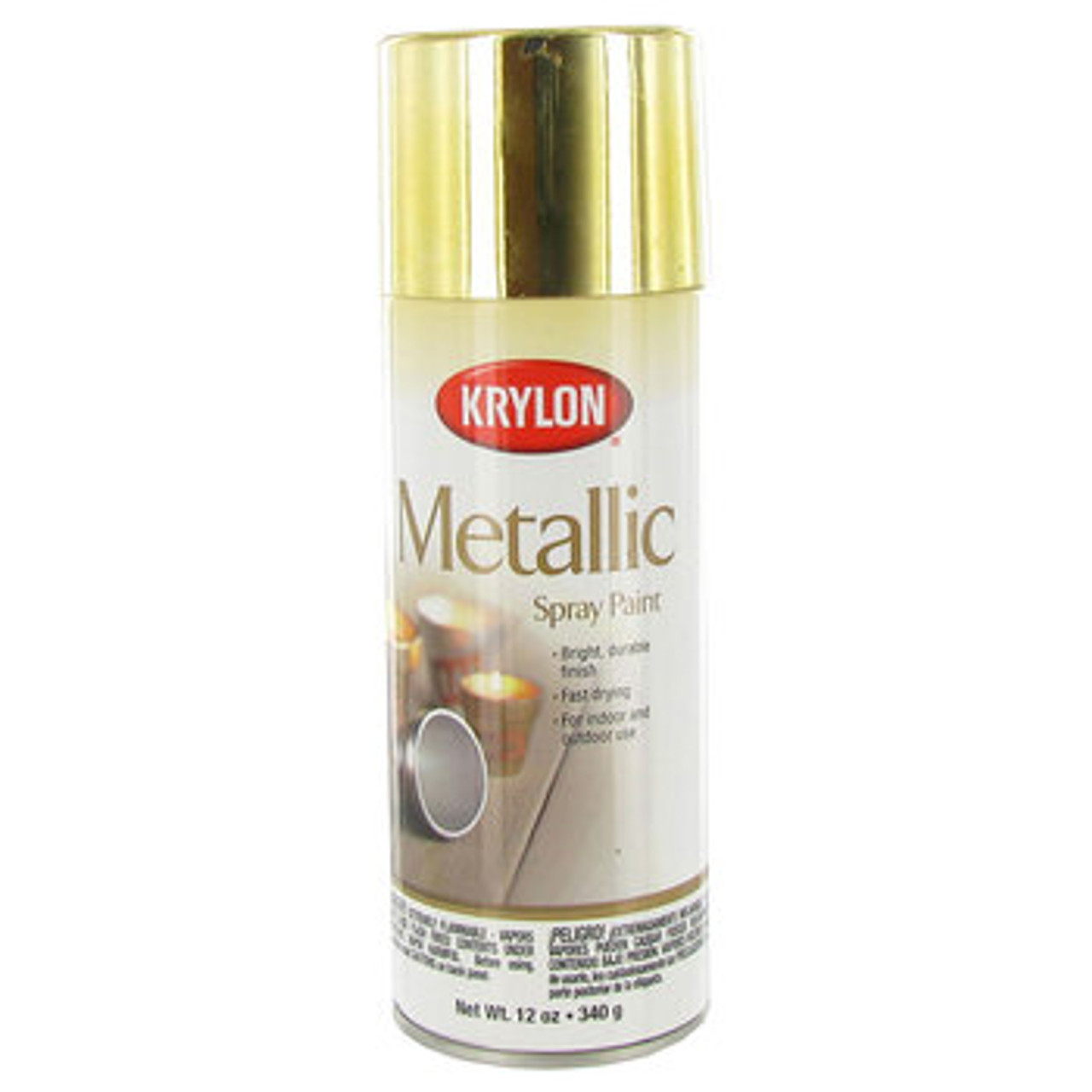 Krylon Brass Metallic Spray Paint K02204   755942 139  01779.1521247023 