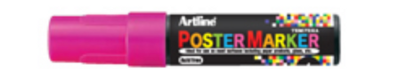 Artline Poster Markers - 6 mm Tip, Blue