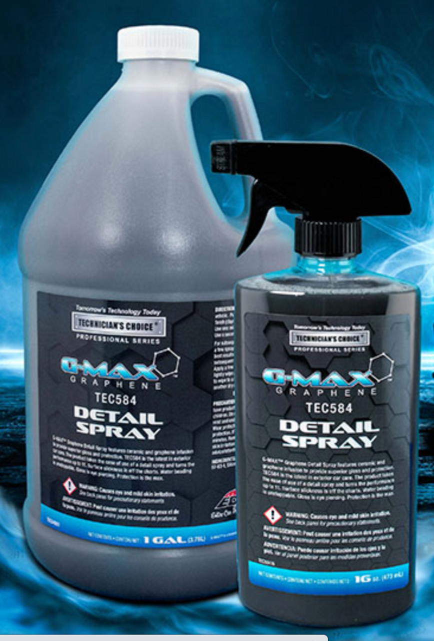 Technician's Choice TEC584 G-MAX Graphene Detail Spray (GAL) - iRep Auto  Detail Supply