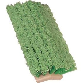Nanoskin 10-Inch Fountain Wash Brush - Green Nylon Bristles With Flow-Thru Hole For Car Washing