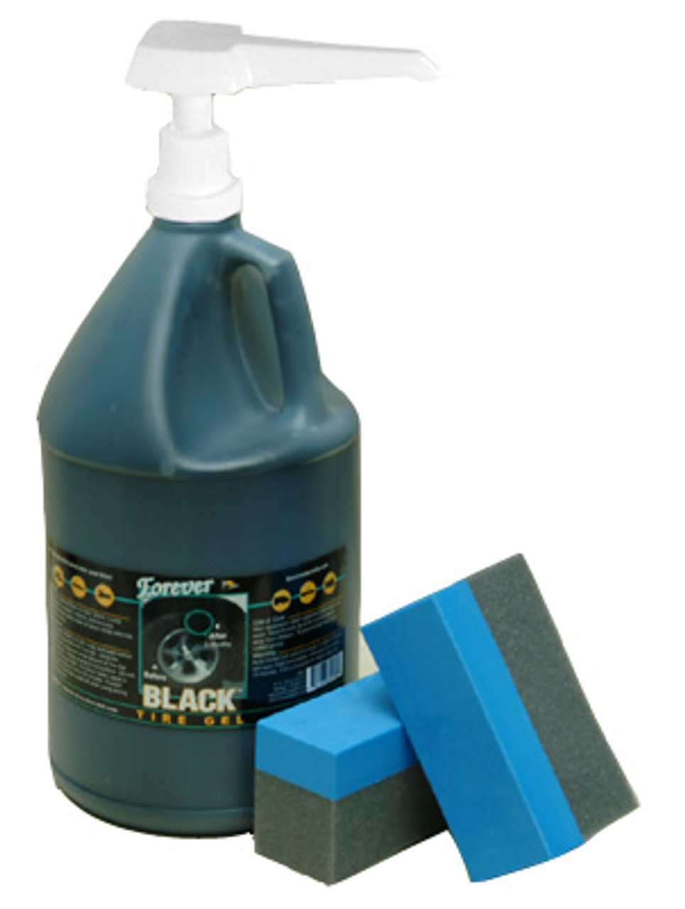 Forever Black Tire Gel and Foam Applicator