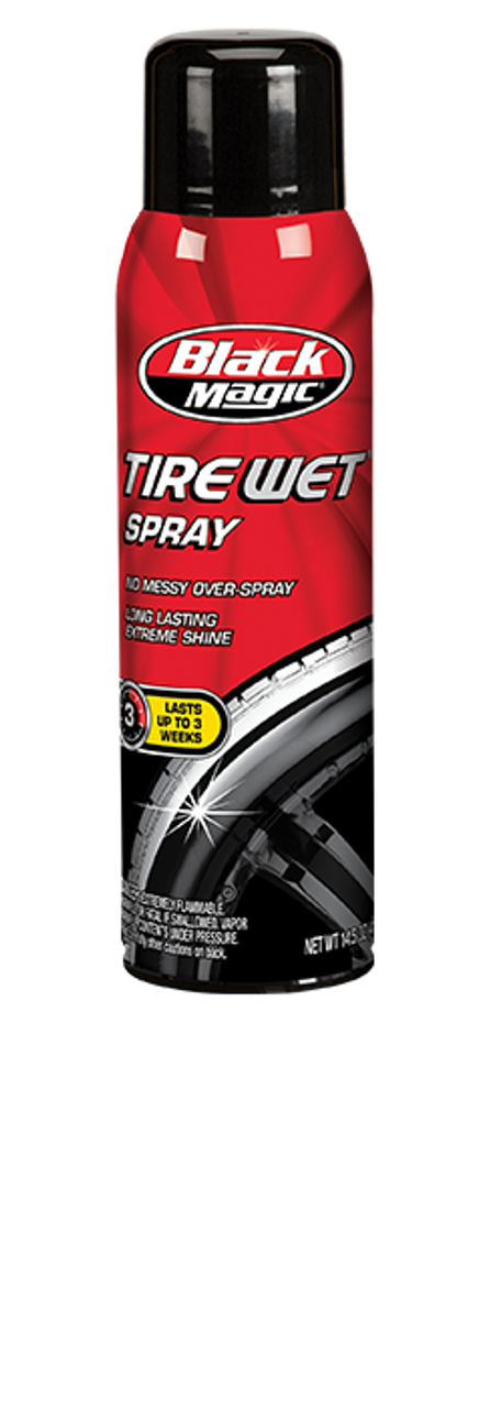 Black Magic BC23220 Tire Wet Spray, 14.5 oz, Liquid, Sweet