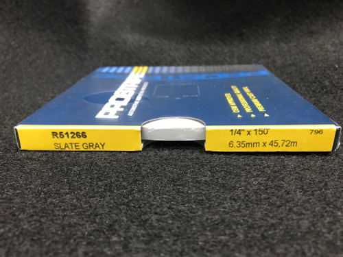 R51266 Slate Gray Single Stripe 1/4" x 150' (R51266 )