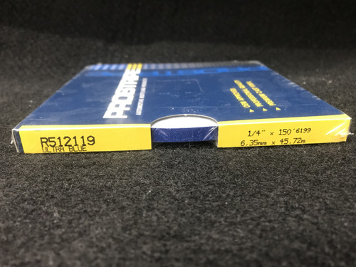 R512119 Ultra Blue Single Stripe 1/4" x 150'