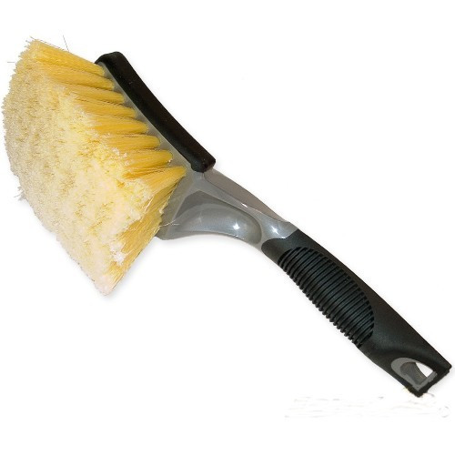 Professional Super Soft Yellow  Body Brush- Short Handle  82-004