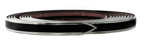 1 1/8" Bold Line Black Body Side Molding