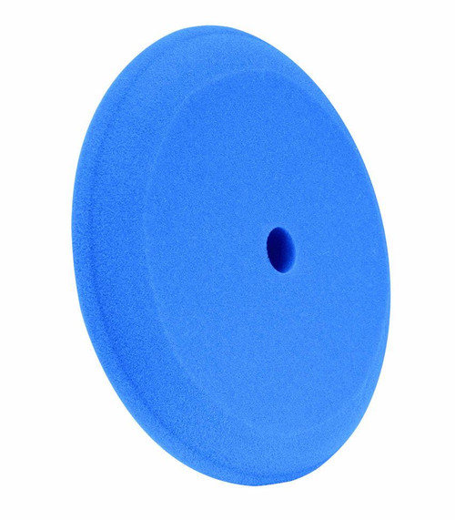 9" US Blue Soft Polishing Foam Grip Pad with Center Tee, Contour Edge  950GT