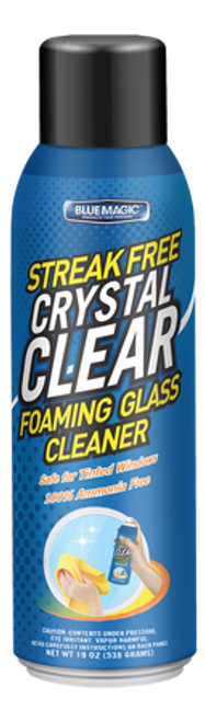 Crystal Clear Foaming Glass Cleaner (910-06)