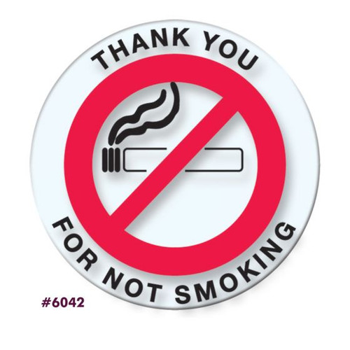 No Smoking Sticker (#6042)