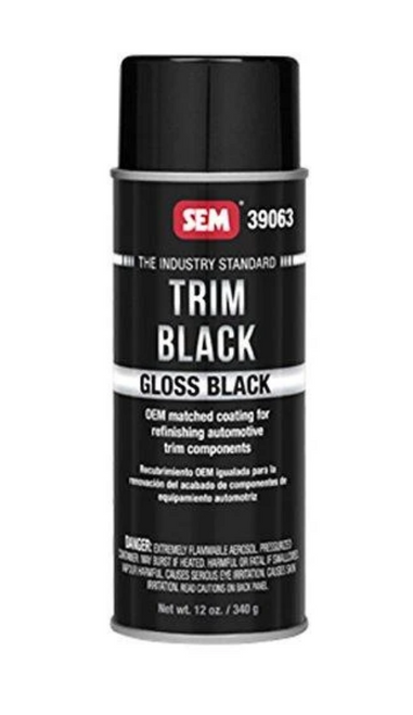 Sem Gloss Black Trim Paint 39063