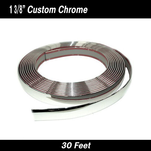 Custom Chrome Body Molding 1 3/8" x 30'  