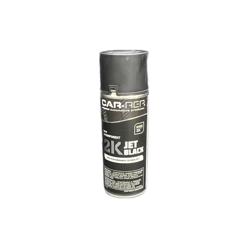 2K Aerosol Epoxy Color Top Coat- Satin Jet Black (C239005S)
