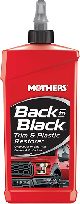 How to restore car trim - Mother's back to black trim & plastic restorer