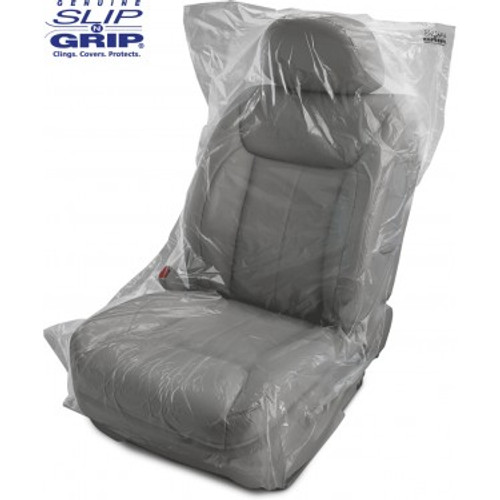 5 Mil Thick Slip-N-Grip® Economy Plastic Disposable Seat Covers (Roll of 500) M600090 (M600090)