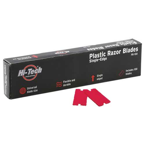 Plastic Razor Blade-Single Edge (PB-100)