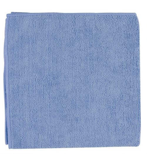 Light Blue Micro Fiber Towel 4pk- 16" x 16" (MF1B)