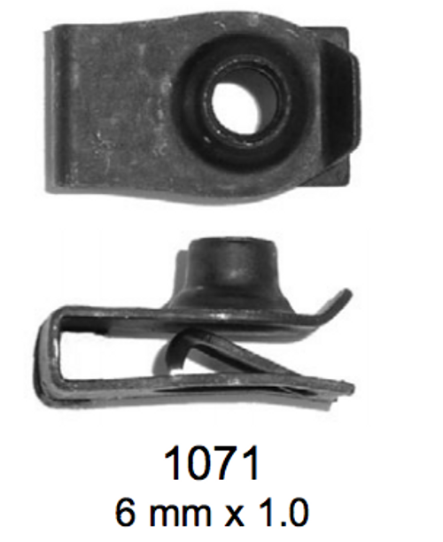 License Plate Fasteners 1071 Japanese Plate Clip