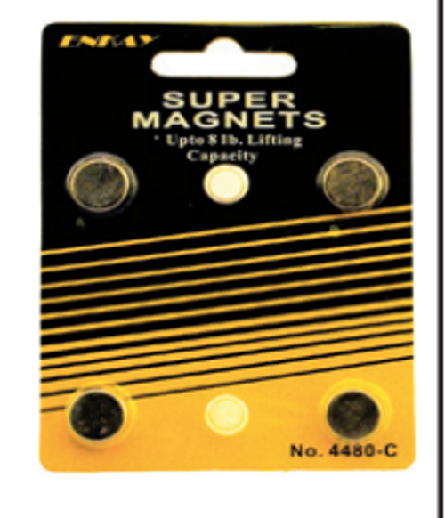 SUPER MAGNETS 4 piece (4480-C)