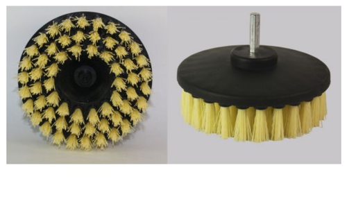 DIRECT MOUNT ROTARY BRUSH 5" DIAMETER (SS-50)