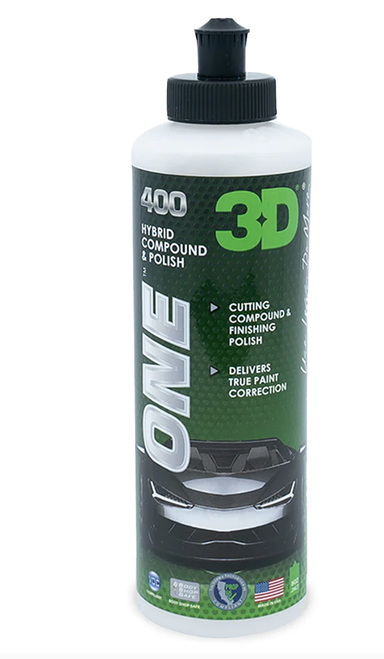 3D ONE Hybrid Compound and Polish | One Step (32OZ)