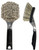 X-Treme Pro Series Salt & Pepper Grill Brush- Short Handle (82-003)