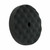 8" Black Finishing Pad Convoluted Face Foam Grip Pad, Recessed Back (820WG)