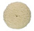 Malco White Wool Double Sided Screw on Heavy cutting  9" Pad 810073