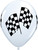 11 Inch Checkered Racing Flag Balloons (EZ513-RACE)