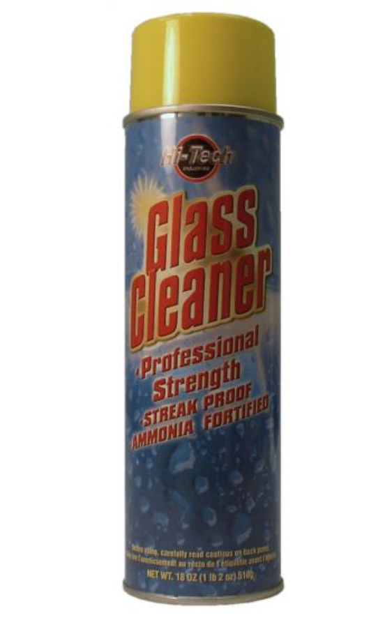 GLASS CLEANER AMMONIA FORTIFIED 18OZ (HT 18025)
